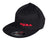 NJBA Black Flexfit Flat Bill Fitted Hat