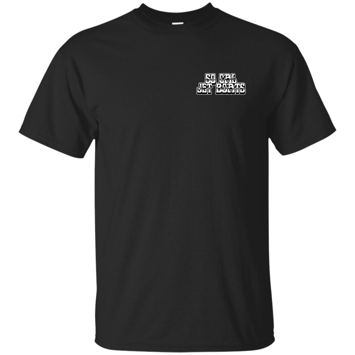 Sliver Black T-Shirt | SoCal Jet Boats | Jet Boat Apparel