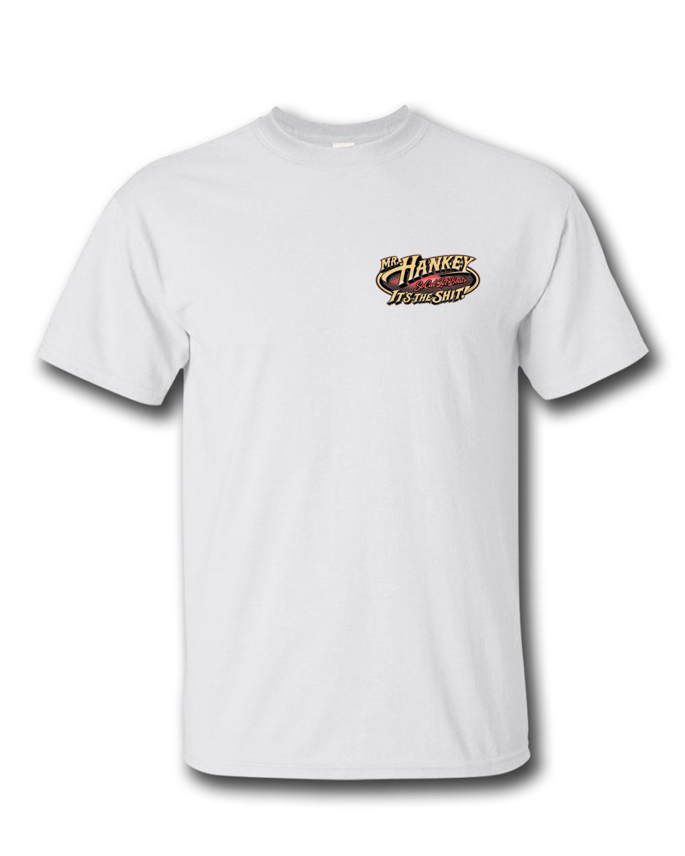 "Mr. Hankey" Men's White T-Shirt
