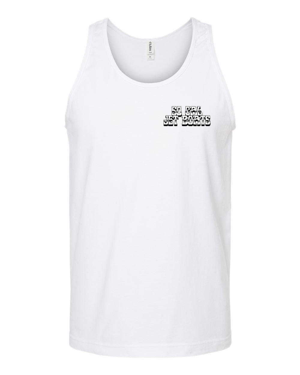 Sliver White Tank Top | SoCal Jet Boats | Jet Boat Apparel