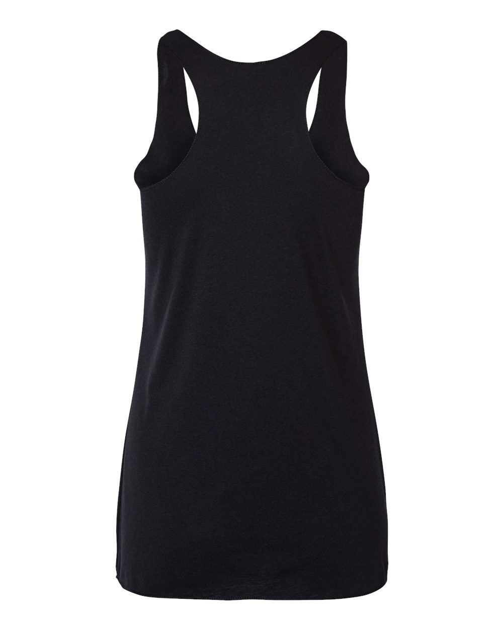 "The Daytona" Women's Black Racerback Tank Top Back | SoCal Jet Boats