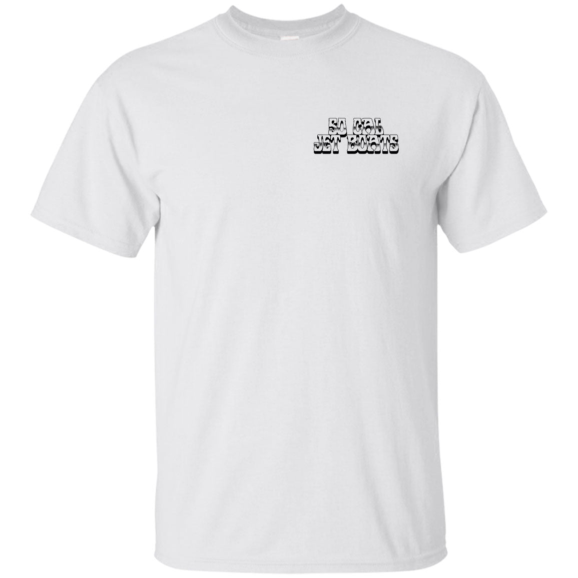 Sliver White T-Shirt | SoCal Jet Boats | Jet Boat Apparel
