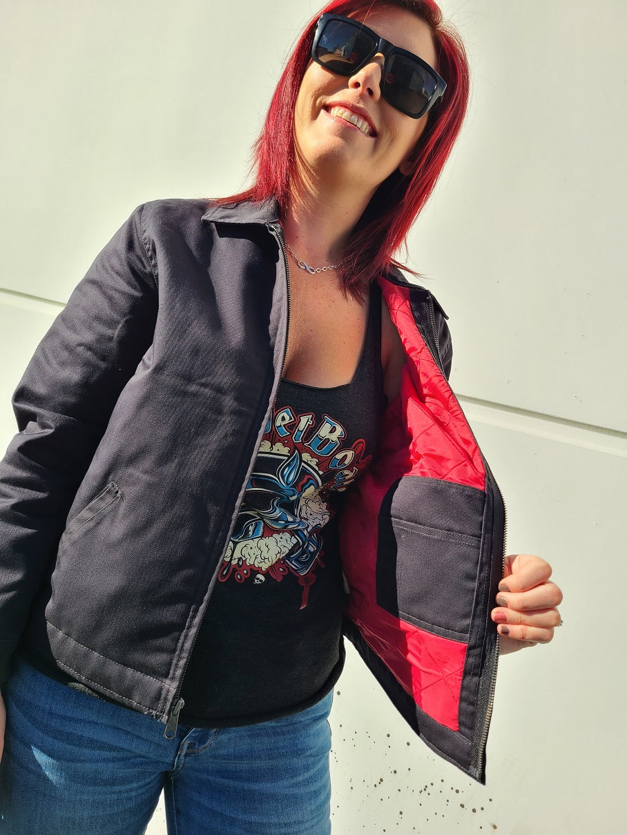 Women's Embroidered Finish Line Dickies Eisenhower Jacket | SoCal Jet Boats | Jet Boat Apparel