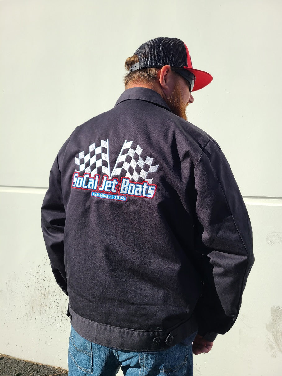 Men's Finish Line Embroidered Dickies Eisenhower Jacket | SoCal Jet Boats | Jet Boat Apparel