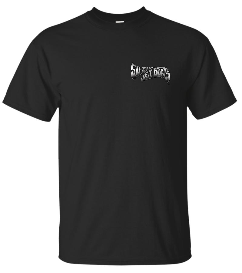 Black Blown Gullwing T-Shirt | SoCal Jet Boats | Jet Boat Apparel