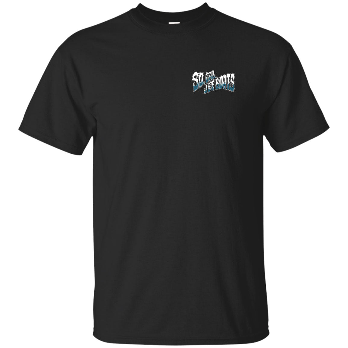 River Trippin' Men's Black T-Shirt