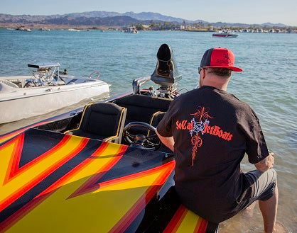 SoCalJetBoats Pinstripe T Shirt | SoCal Jet Boats | Jet Boat Apparel