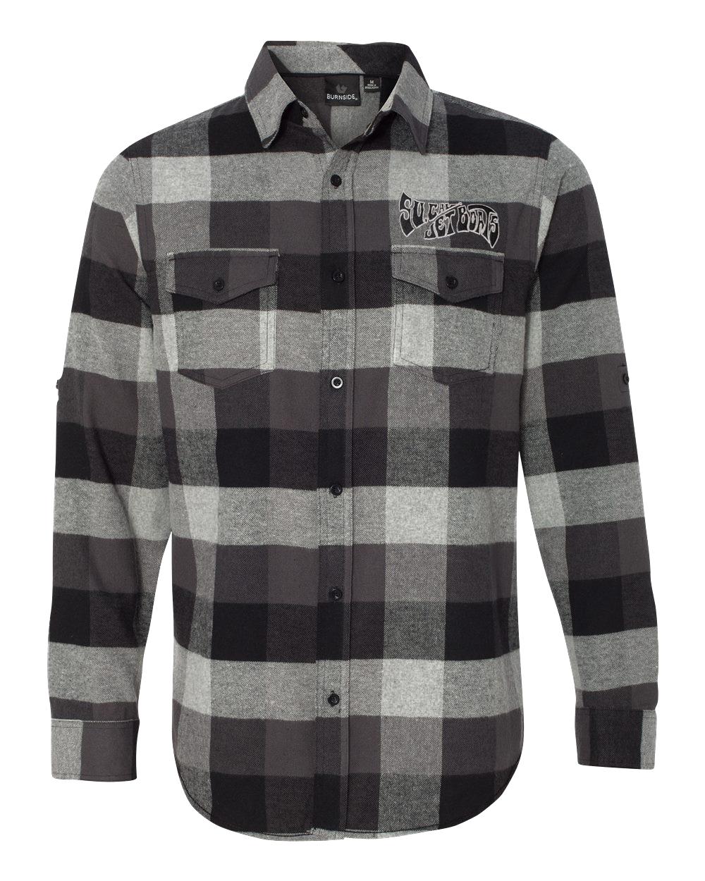 Mens Black and Grey Flannel | SoCal Jet Boats | Jet Boat Apparel