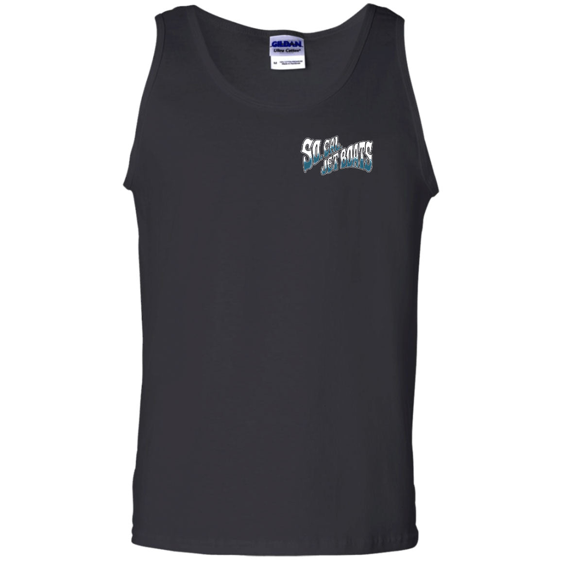 River Trippin' Men's Black Tank Top | SoCal Jet Boats | Jet Boat Apparel