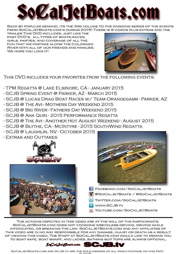 Vol. 3 DVD | SoCal Jet Boats | Jet Boat Apparel
