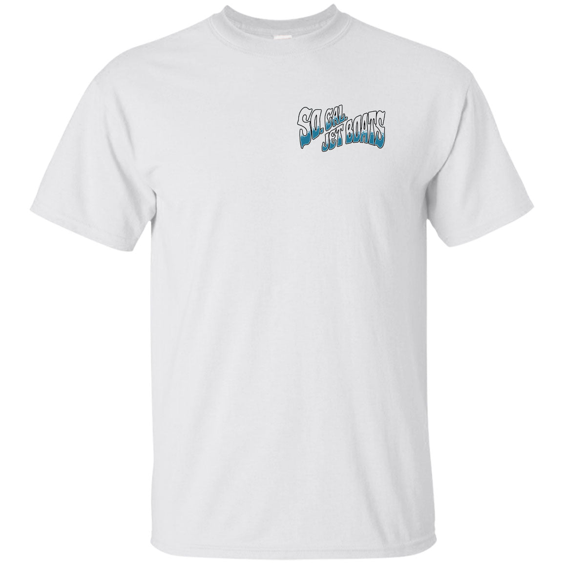 River Trippin' Men's White T-Shirt | SoCal Jet Boats | Jet Boat Apparel