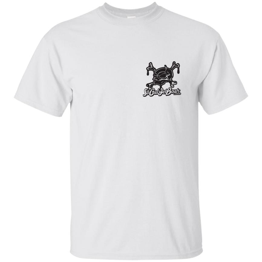 Yellow & Blue Boat Men's T-Shirt | SoCal Jet Boats | Jet Boat Apparel