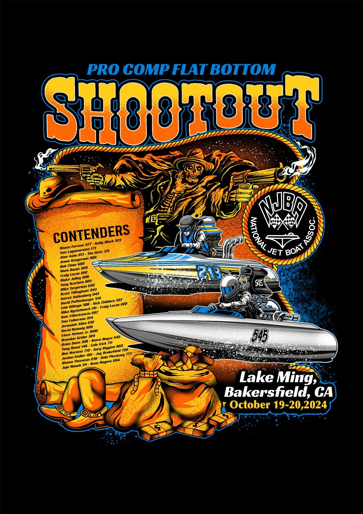 NJBA 2024 Pro Comp Flat Shootout