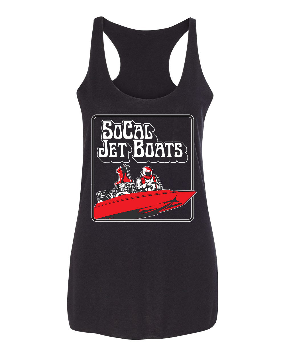 Red Racer Women's Tank Top - SoCal Jet Boats