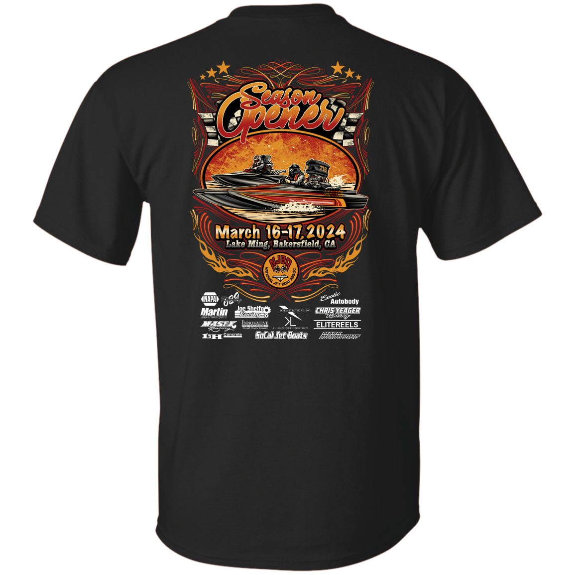 NJBA Season Opener 2024 Event Mens T-Shirt