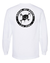 Men's White Long Sleeve Crest T-Shirt