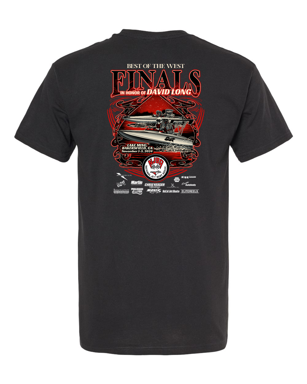 NJBA 2024 Best of the West Finals Men's T-Shirt