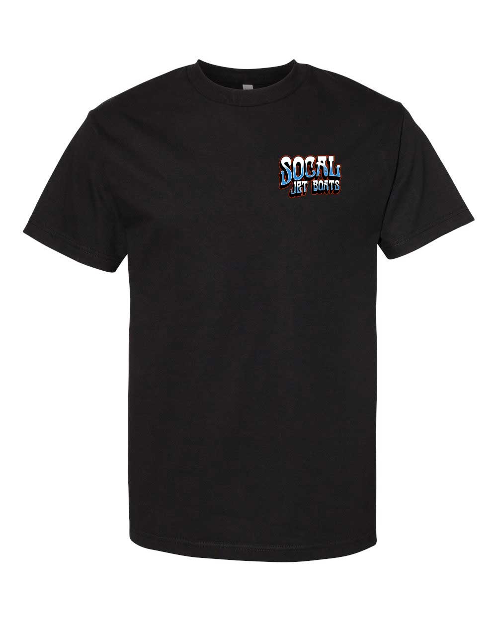 SoCal Jet Boats "Rogers in Paradise" Black T-Shirt