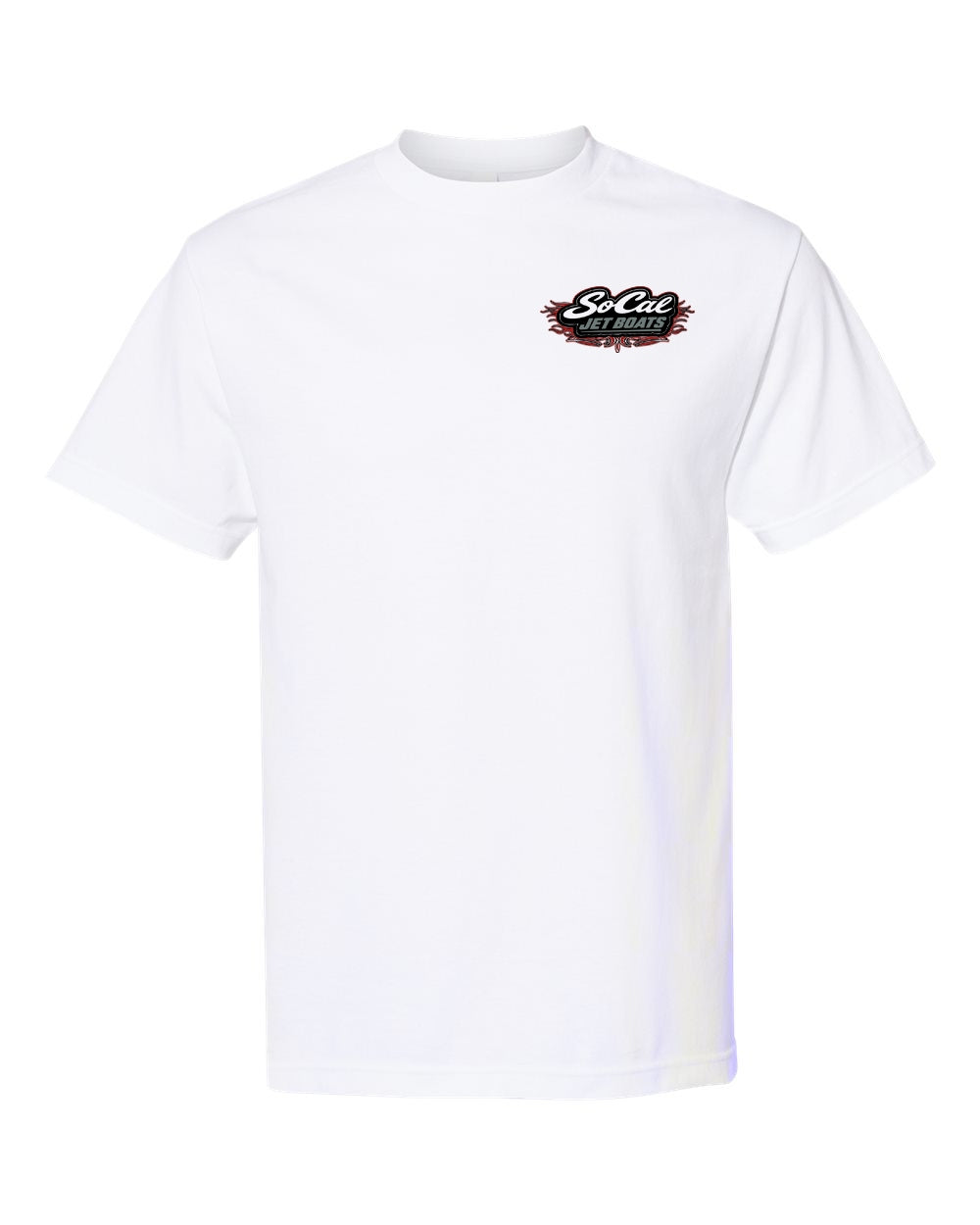 "The Daytona" Men's White T-Shirt Back | SoCal Jet Boats
