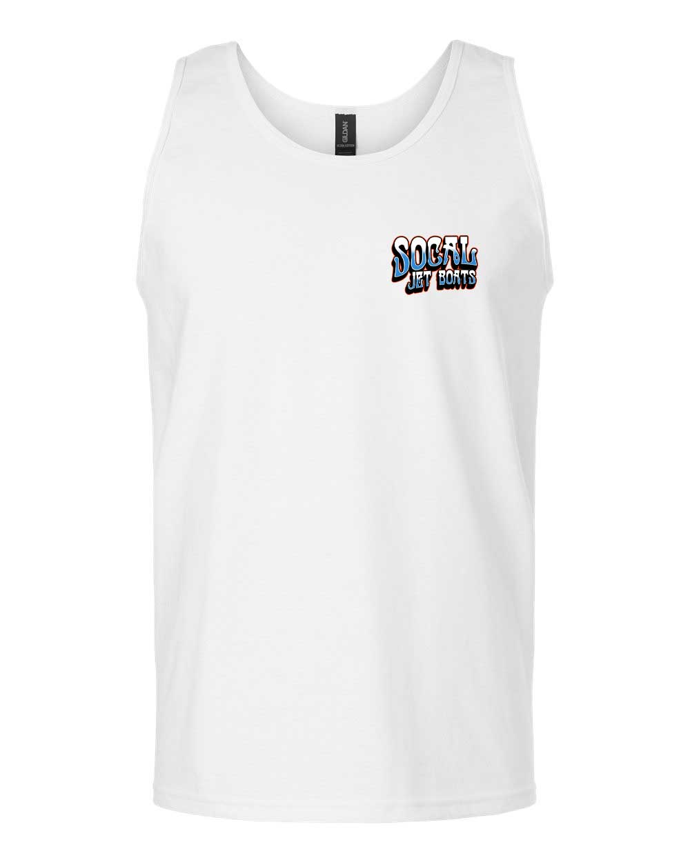 SoCal Jet Boats "Rogers in Paradise" White Tank Top