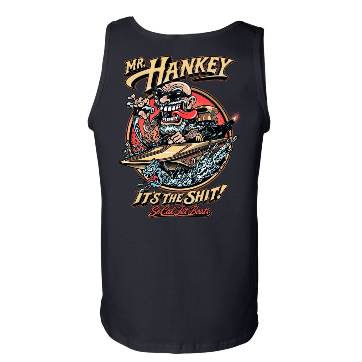 "Mr. Hankey" Men's Black Tank Top