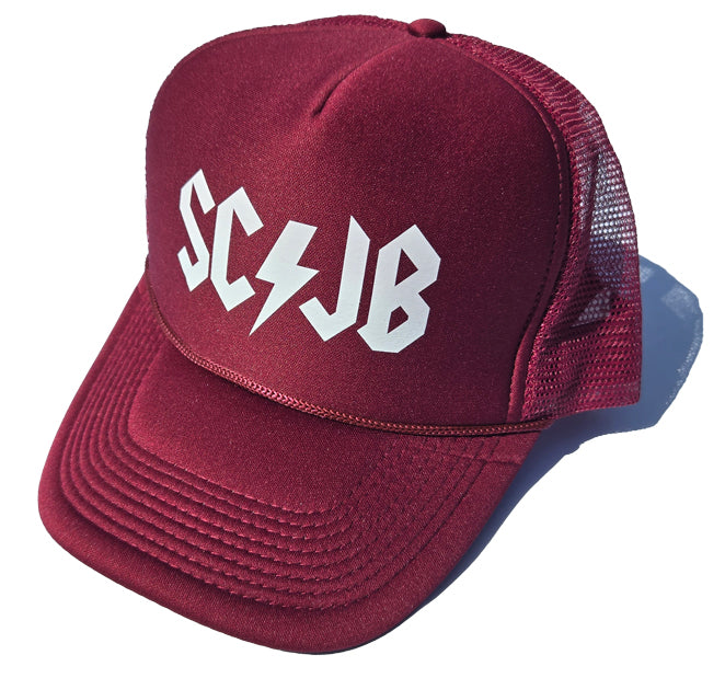 Maroon SCJB Bolt Foam Trucker Hat