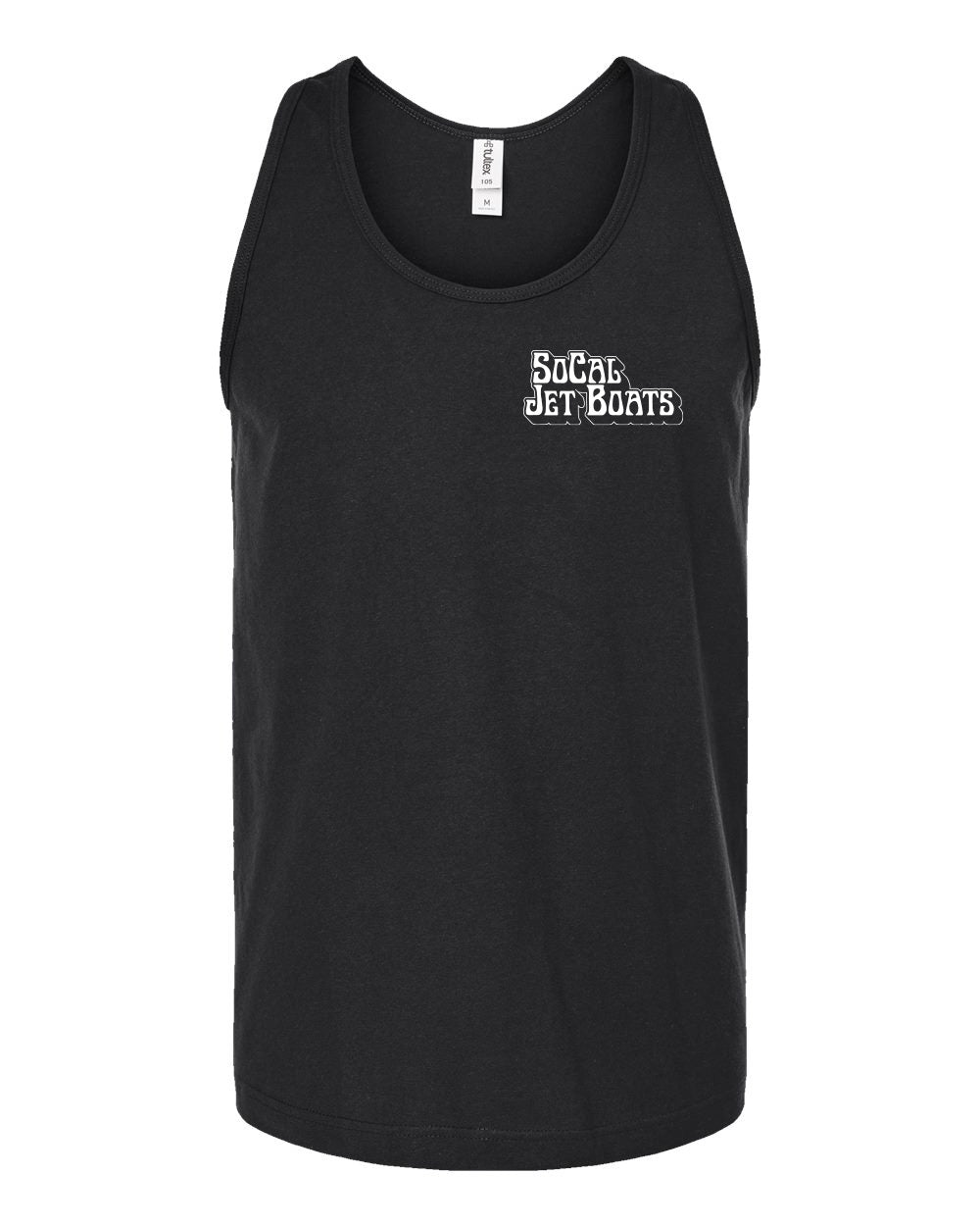 Red Racer Black Tank Top