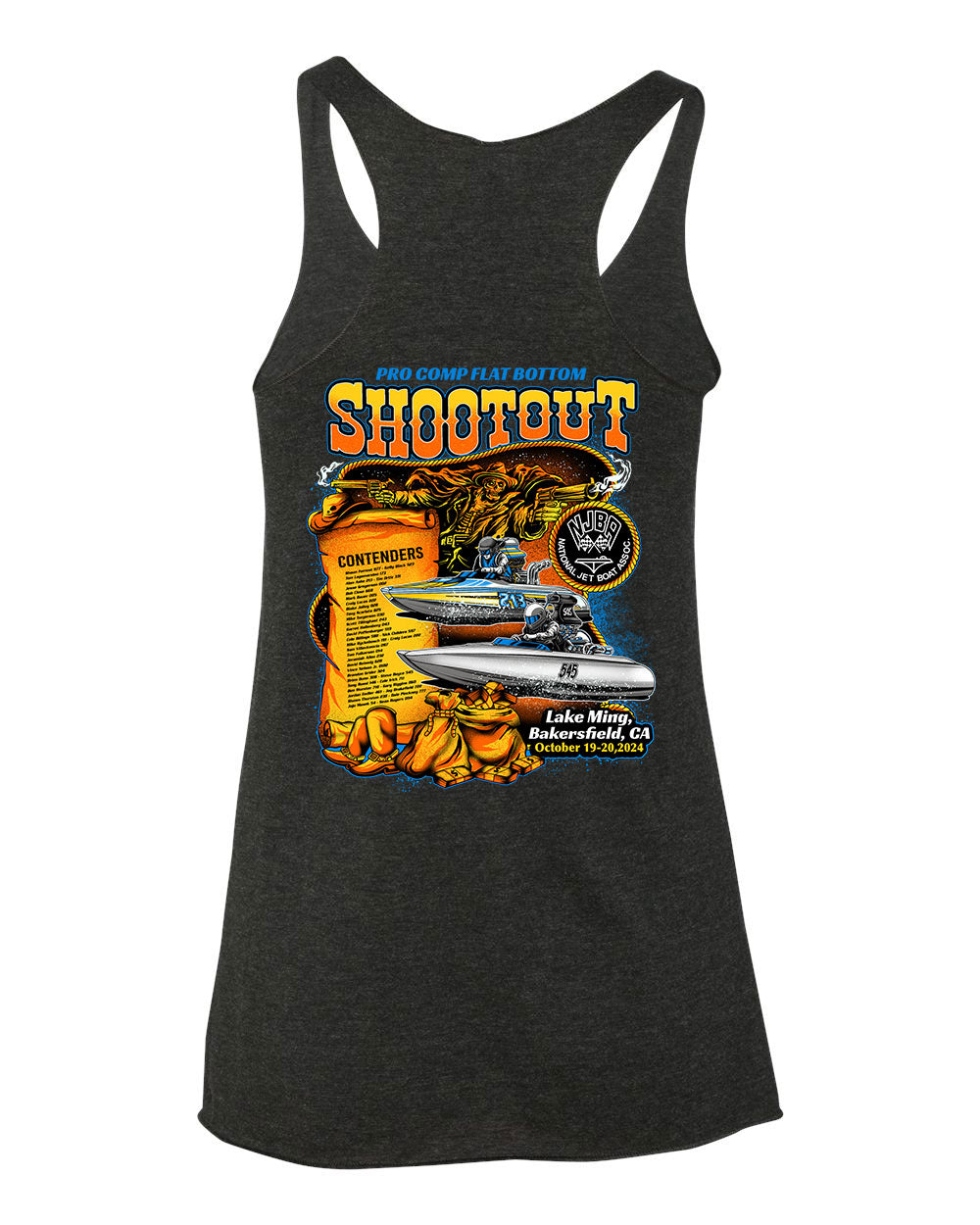 NJBA 2024 Pro Comp Flat Shootout Womens Tank Top