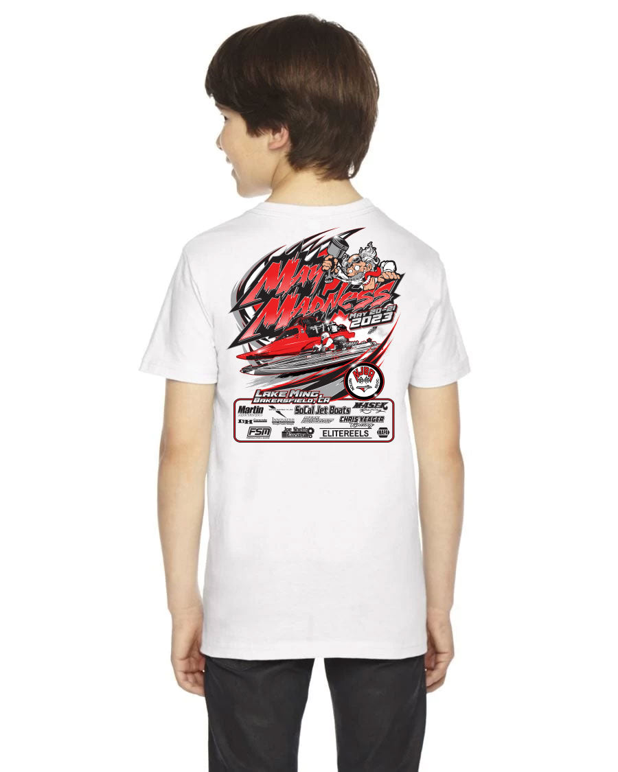 NJBA May Madness 2023 Event Youth T-Shirt