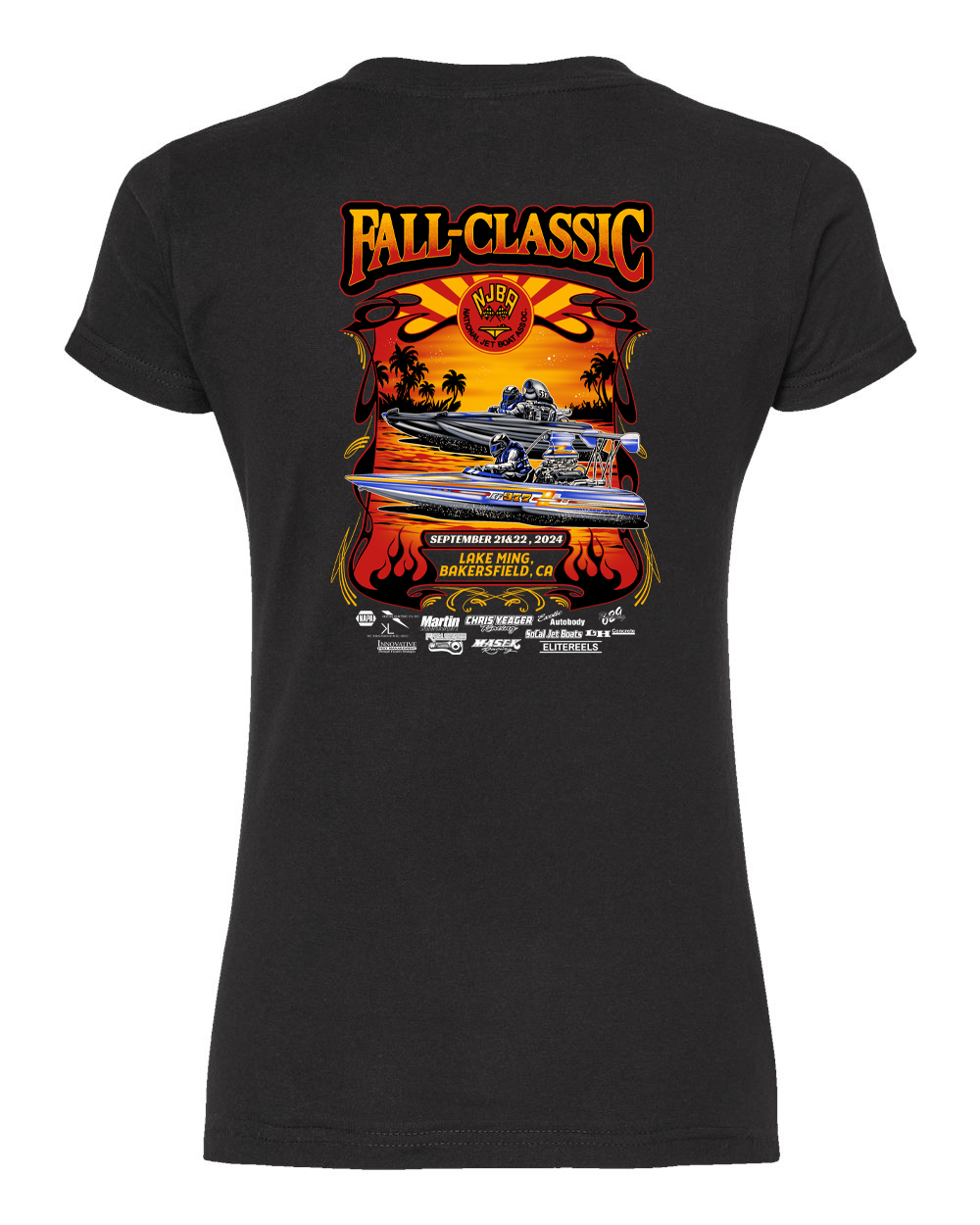 NJBA 2024 Fall Classic Women's V-Neck T-Shirt