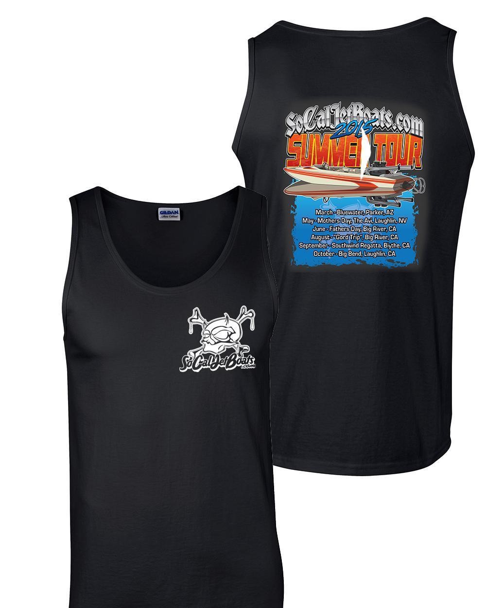 2015 Summer Tour Tank Top | SoCal Jet Boats | Jet Boat Apparel