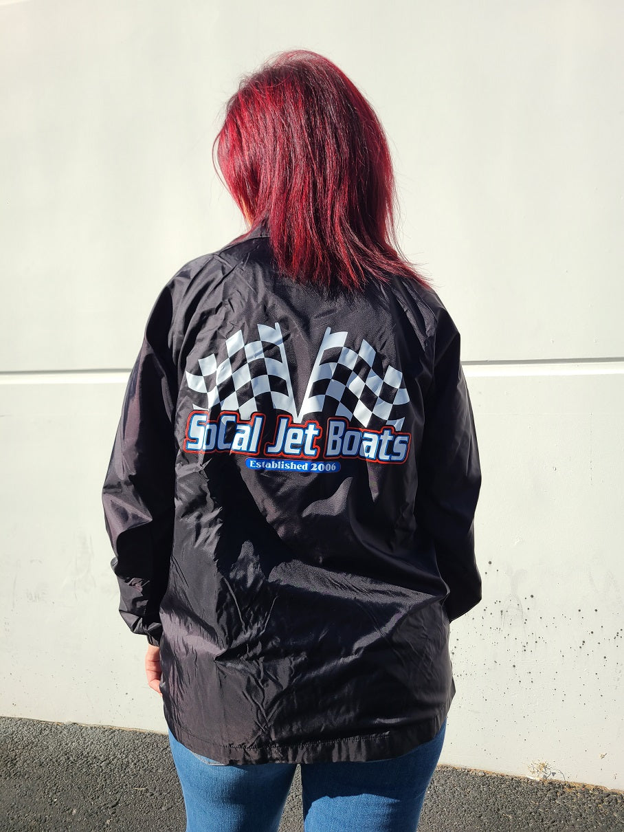 SoCal Jet Boats Finish Line Coaches Jacket | SoCal Jet Boats | Jet Boat Apparel