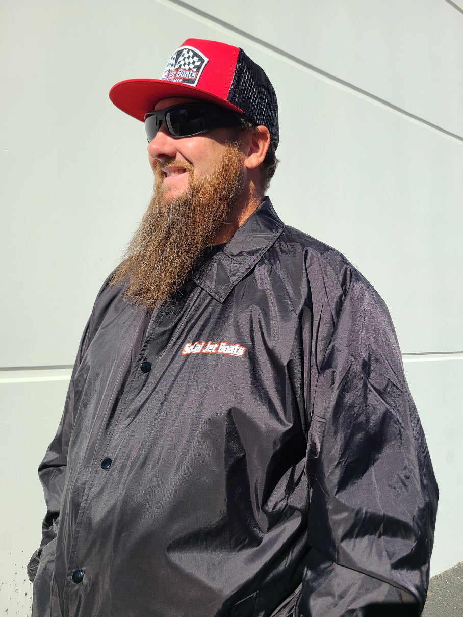 SoCal Jet Boats Finish Line Coaches Jacket | SoCal Jet Boats | Jet Boat Apparel