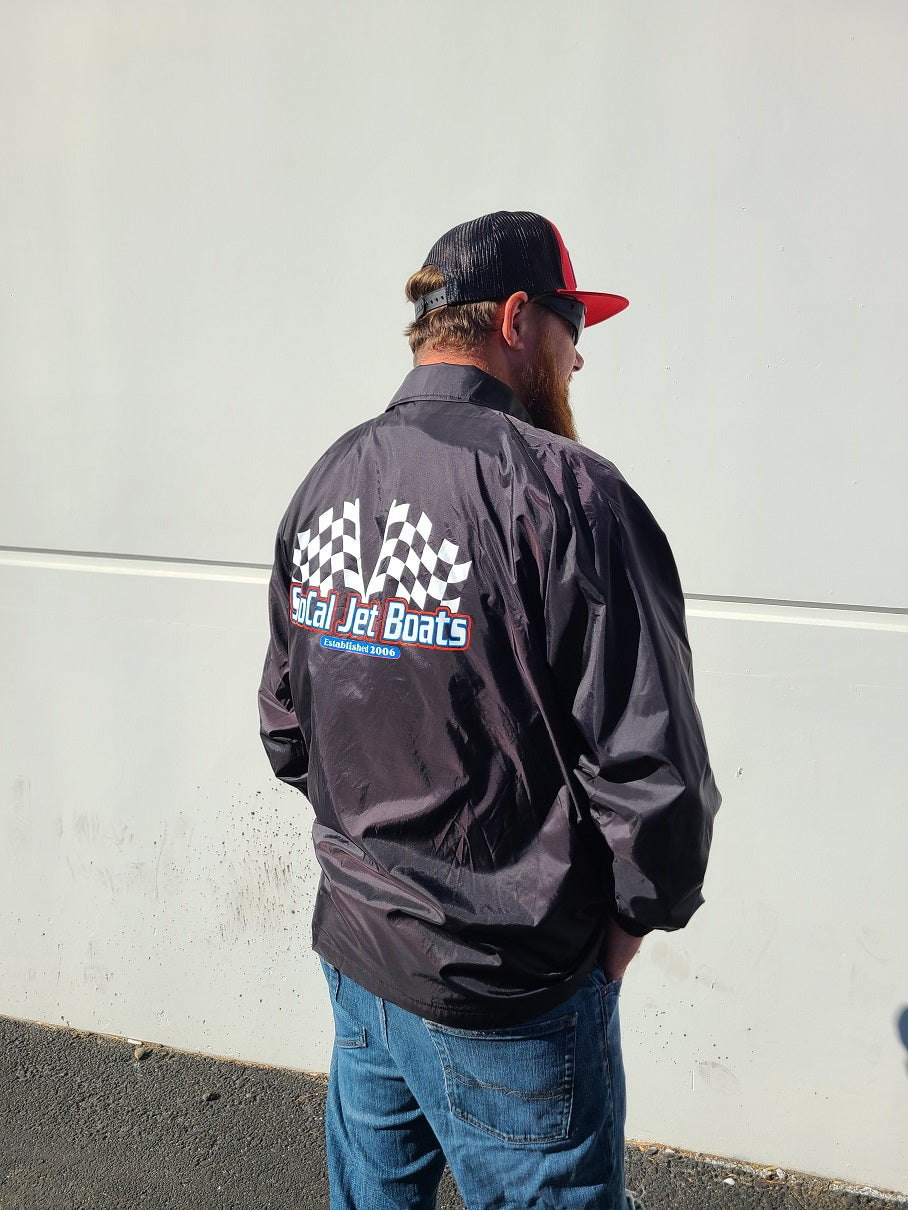 SoCal Jet Boats Finish Line Coaches Jacket