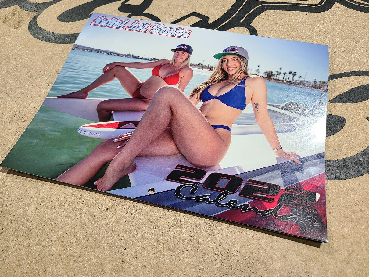 2022 Wall Calendar | SoCal Jet Boats | Jet Boat Apparel