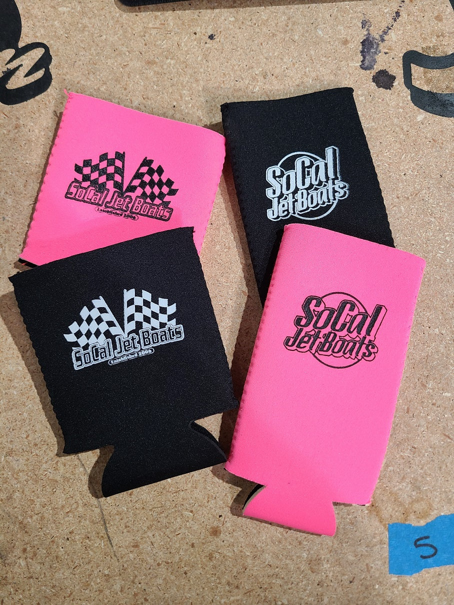 4 Pack of Soft Koozies | SoCal Jet Boats | Jet Boat Apparel