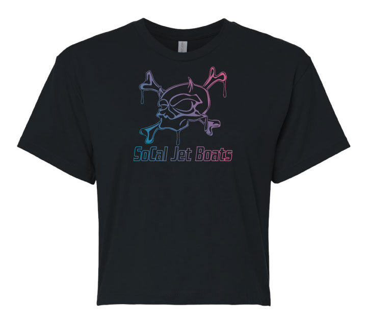 Electric Fade Women&#39;s Crop Tee