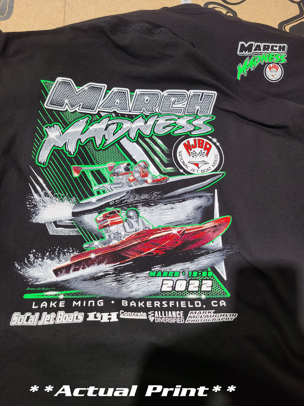 NJBA March Madness 2022 Event Youth T-Shirt