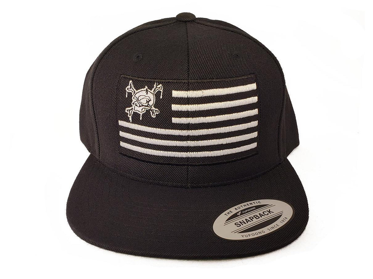 American Flag Snap Back Hat