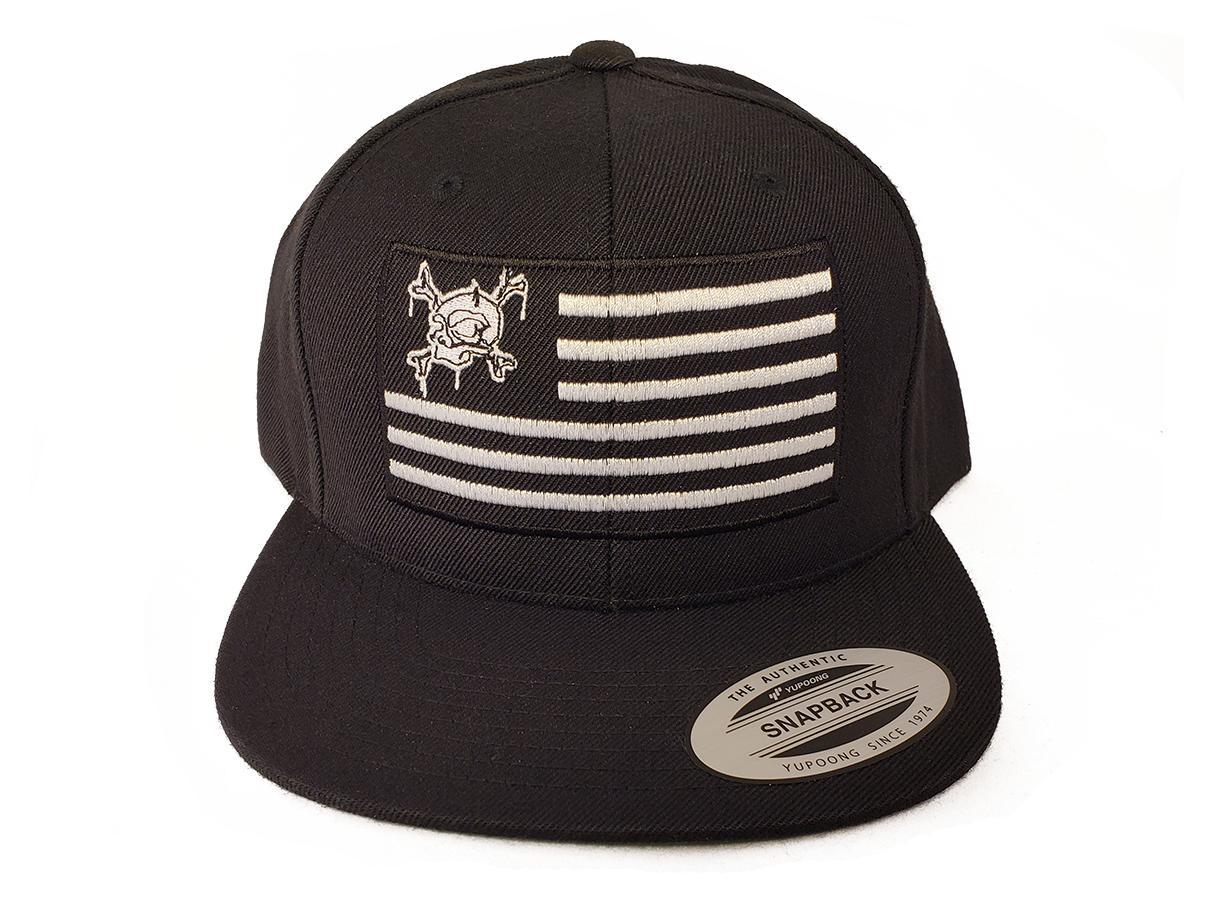American Flag Snap Back Hat