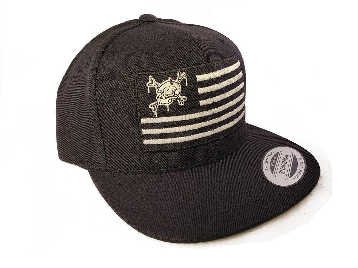 American Flag Snap Back Hat