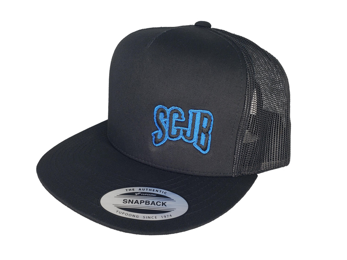 Blue &amp; Black SCJB Logo Hat (Various Styles)