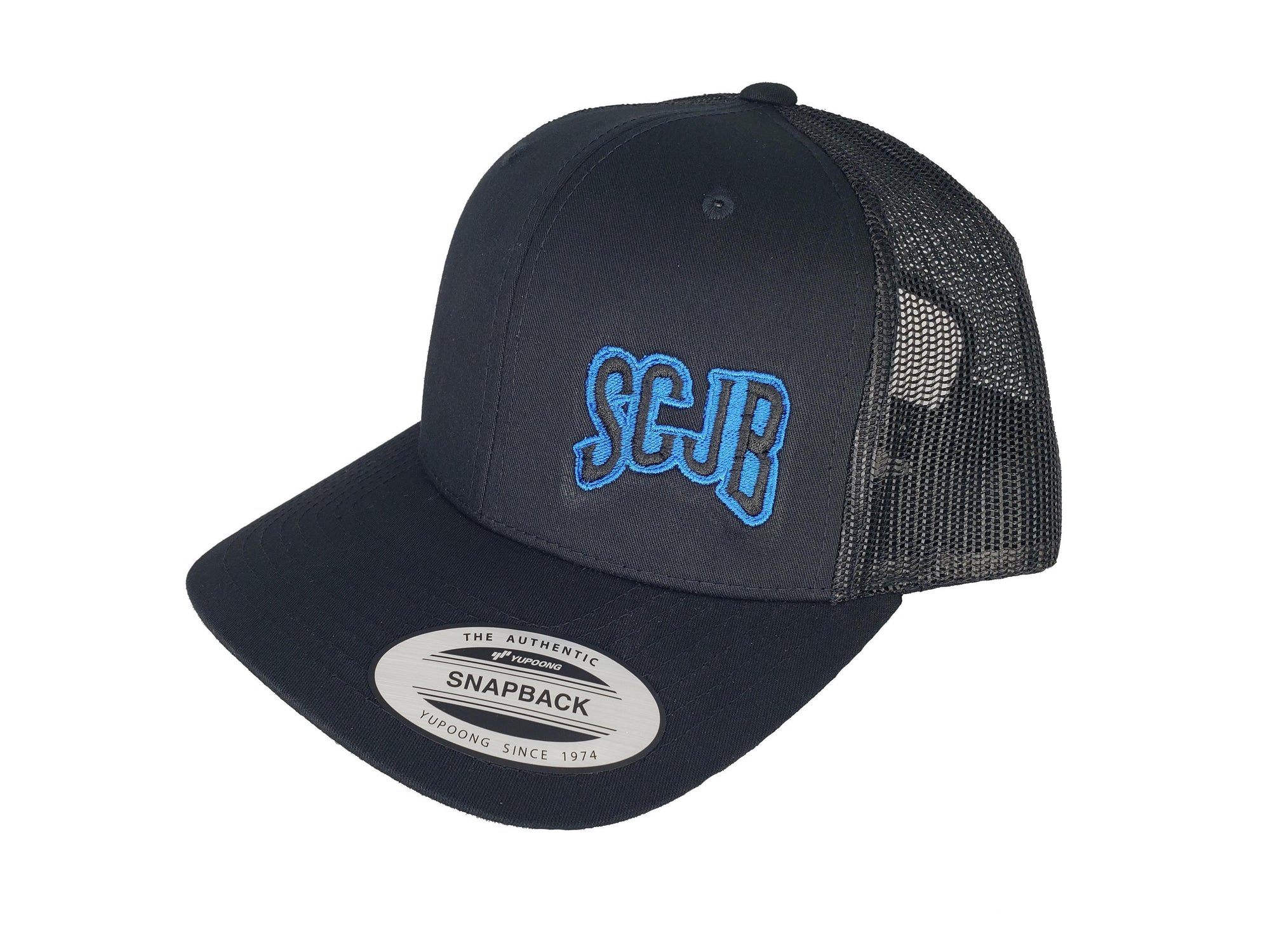 Blue & Black SCJB Logo Hat (Various Styles)