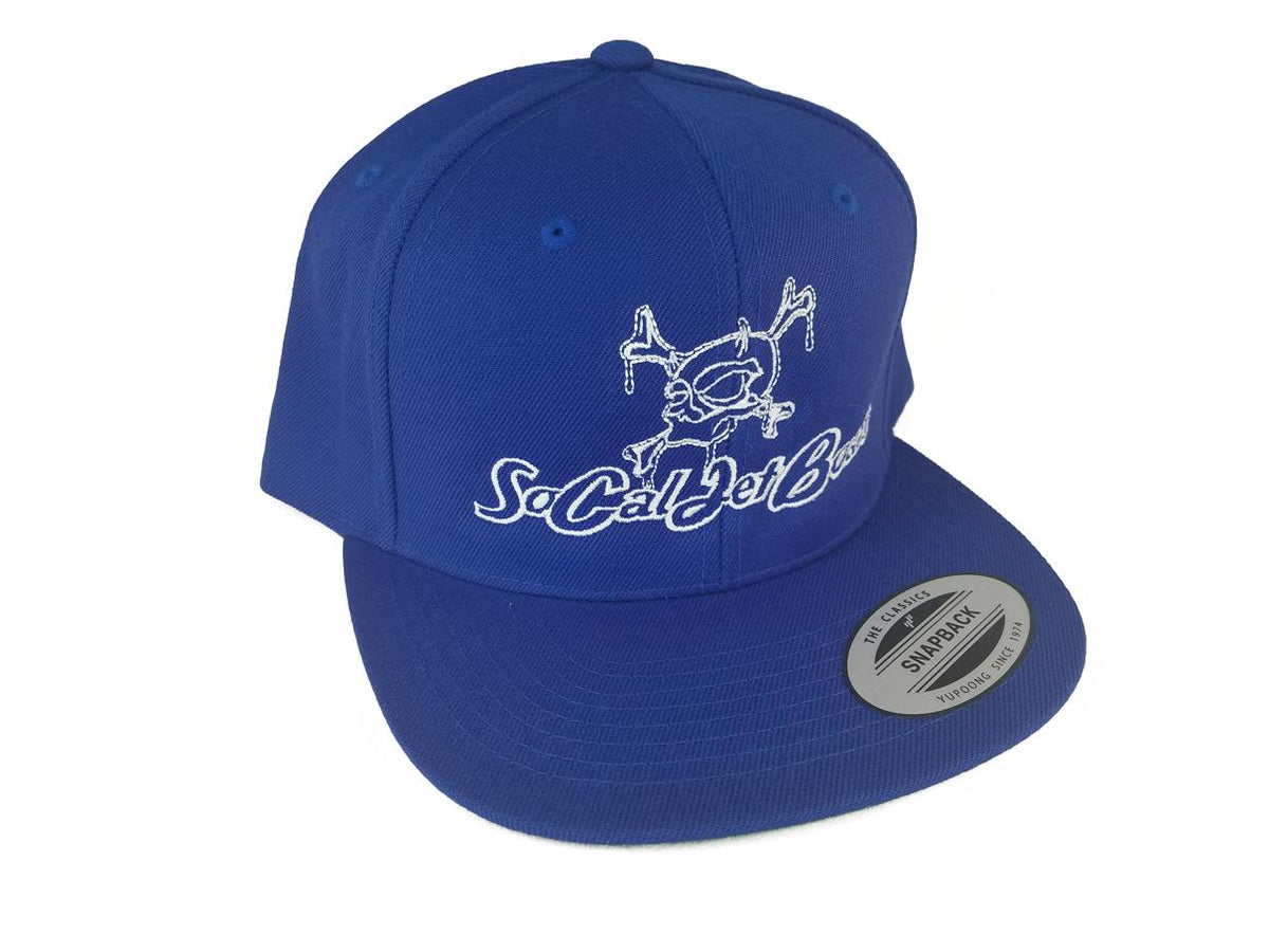 Blue Snap Back Hat | SoCal Jet Boats | Jet Boat Apparel