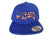 Blue Snapback with American Flag Wave Logo