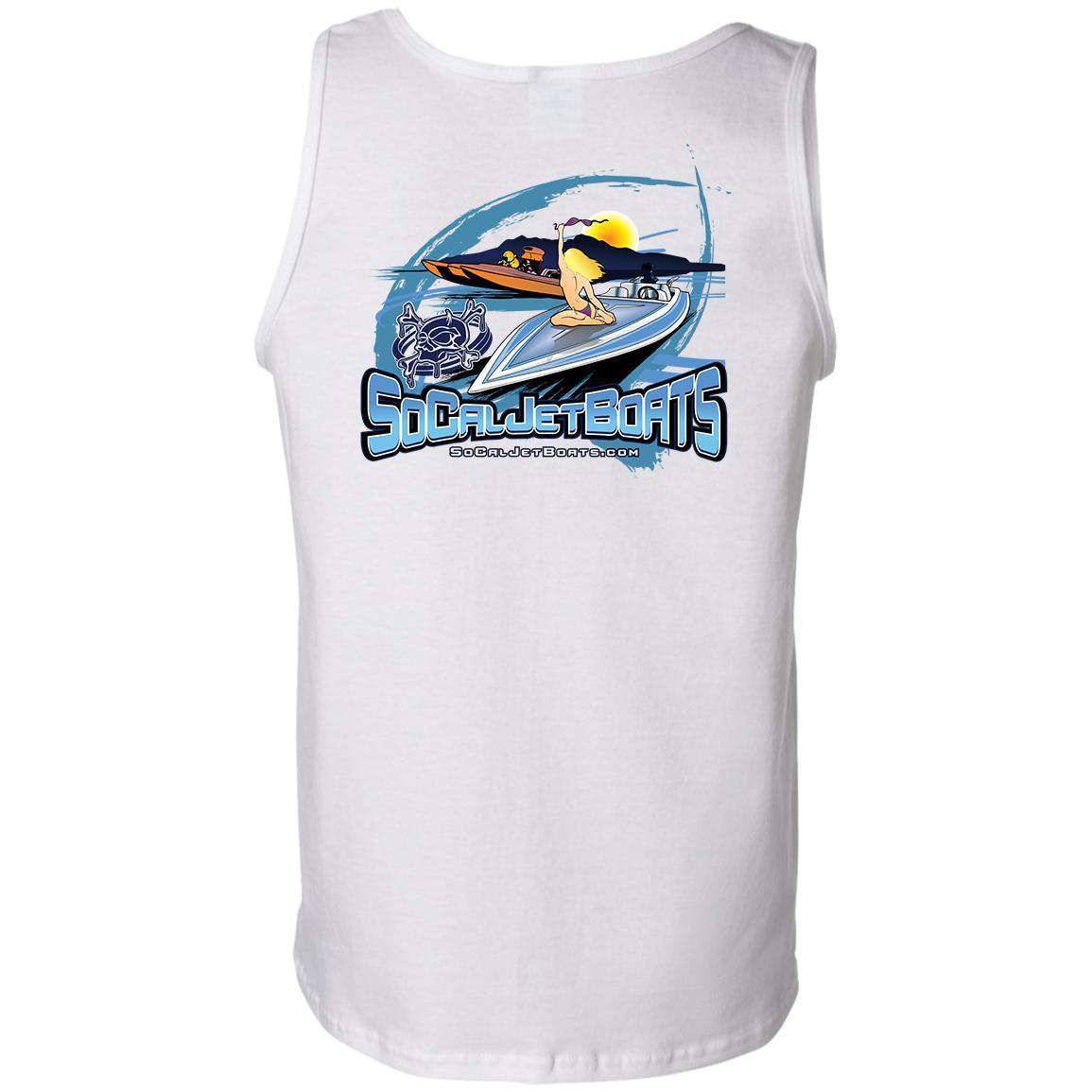 Blue Sprint Tank Top | SoCal Jet Boats | Jet Boat Apparel
