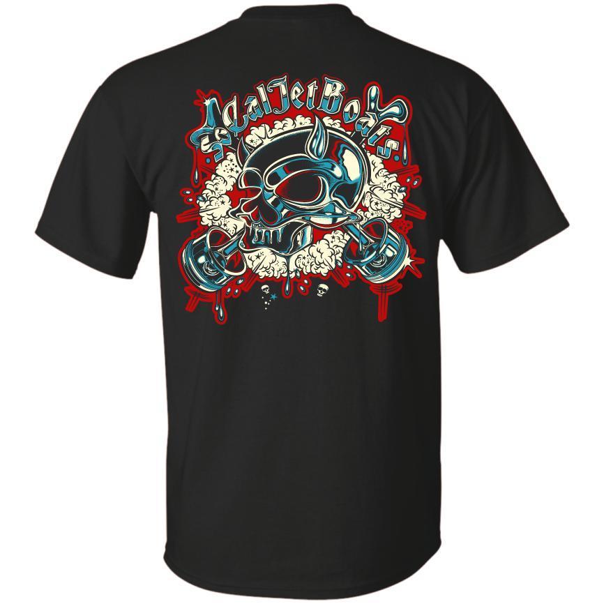 Chrome Skull T-Shirt | SoCal Jet Boats | Jet Boat Apparel