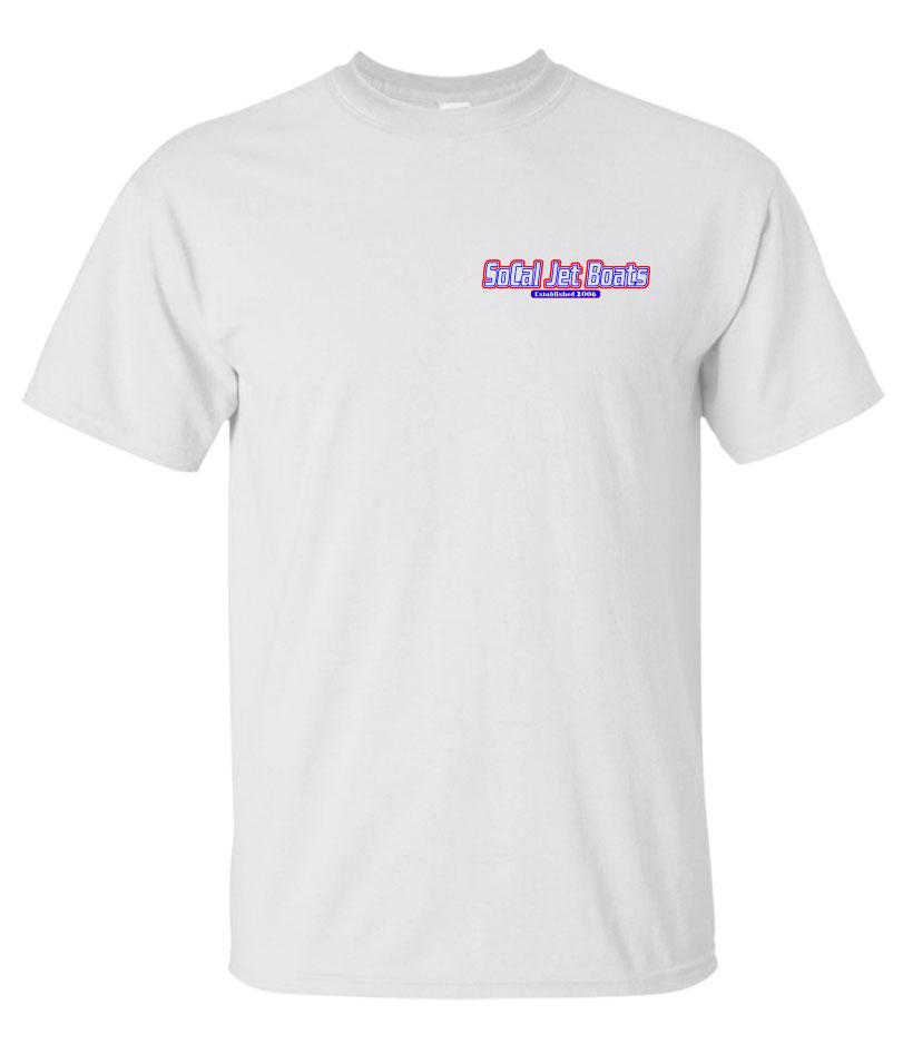 The Finish Line White Mens T-Shirt