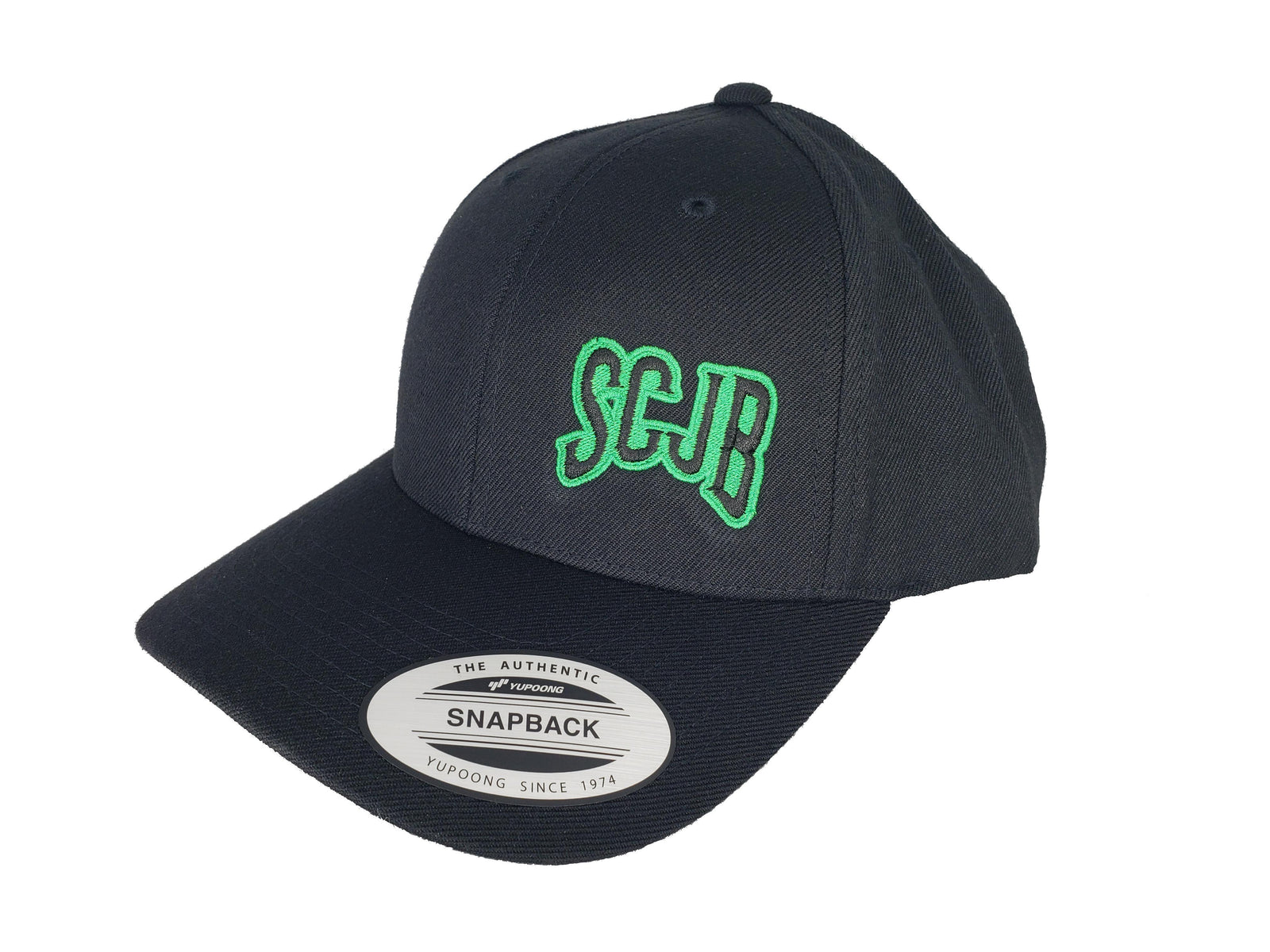 Green & Black SCJB Logo Hat (Various Styles) | SoCal Jet Boats | Jet Boat Apparel