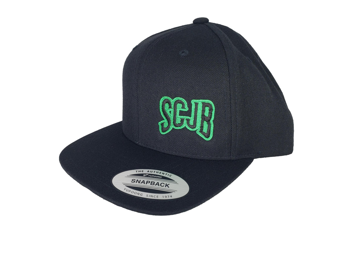 Green &amp; Black SCJB Logo Hat (Various Styles)